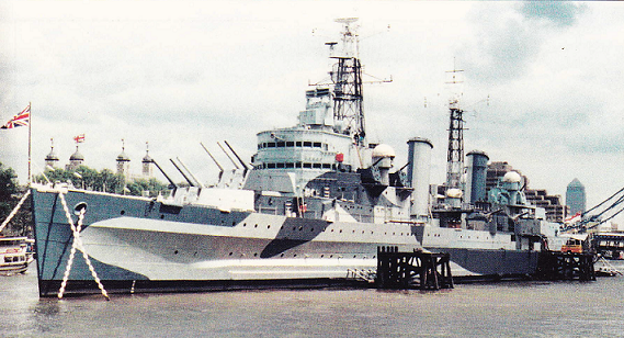 HMS Belfast, Themse, London